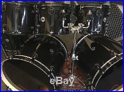 DW Collector's Series Maple 12/13/14/16/18/24x2 Monster Double Bass Drum Set
