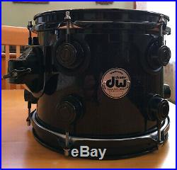 DW Collectors Series Black Ice 7 pc. Custom Shell Pack set with Black Hardware
