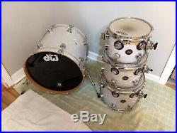 DW Collectors Series Drum Set. White Marine Pearl! Used, Excellent Condition