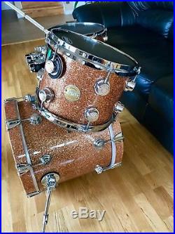 DW Collectors Series Jazz Drum Set 18/10/14/14 Champagne (Includes Snare Drum)