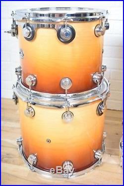 DW Collectors series 4 piece drum set kit Excellent! -used drums for sale