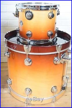 DW Collectors series 4 piece drum set kit Excellent! -used drums for sale