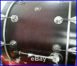 DW Custom Collector's Series 9 piece Drum Set slightly used