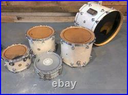 DW Custom Maple Full Drum Set Kit Paste Big Beat Cymbals Ludwig snare hardware
