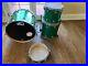 DW-Drum-Set-4-Piece-Vintage-Green-Sparkle-Kit-1996-Used-Maple-Shells-01-onv