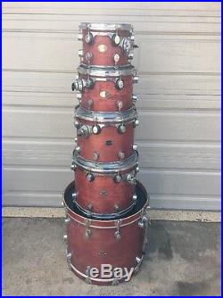 DW Drum Workshop 5 pc drum Set All Maple Shell