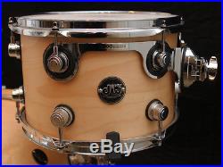 DW Performance Series Bop Kit 18 12 14 Natural Satin Maple Jazz Drum Set