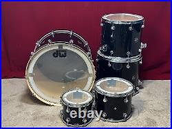 DW Performance Series Drums. Black-Mira Rainbow Sparkle. Excellent! 2418161310