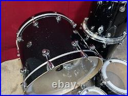 DW Performance Series Drums. Black-Mira Rainbow Sparkle. Excellent! 2418161310