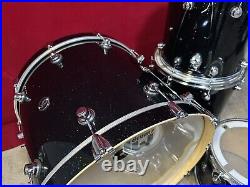 DW Performance Series Drums. Black-Mira Rainbow Sparkle. Excellent! 2418161310