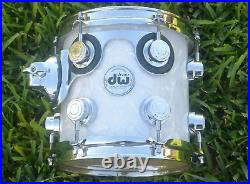 DW USA COLLECTOR'S SERIES 8 TOM in WHITE MARINE PEARL for YOUR DRUM SET! J165