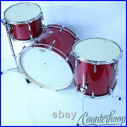 DWithPDP American Vintage Drum Set 22x14,12x8,14x14African Mahogany Pacific USA