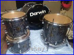 Darwin USA vintage 4 piece Maple drum set