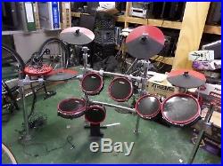 Ddrum DD5X Electronic Drum Kit Set with Cymbals Good Working Condition