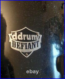 Ddrum Defiant Series 5-Piece Drum Kit 22 Double Bass Drum Set