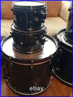 Ddrum Defiant Series Double Bass Drum Set With Hardware