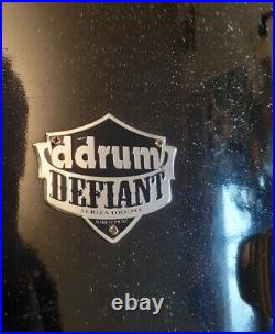 Ddrum Defiant Series Double Bass Drum Set With Hardware