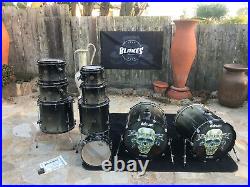 Ddrum Dios BUBINGA Megadeth ENDGAME TOUR Double Bass 8pc Drum Set kit withCOA
