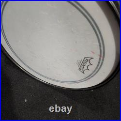 Ddrum hybrid Rare 6 Piece Shell Kit W 20 x 20 bass drum, black, Triggers Removed