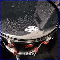 Ddrum hybrid Rare 6 Piece Shell Kit W 20 x 20 bass drum, black, Triggers Removed