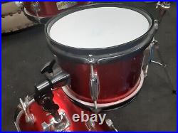 Del Sol Quality Small 3 Drum Set 12 Bass Compact Travel Junior Jr Kids Kit