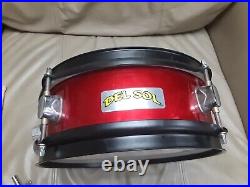 Del Sol Quality Small 3 Drum Set 12 Bass Compact Travel Junior Jr Kids Kit