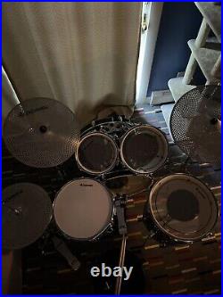 Donner DDS-520 Acoustic Drum Kit With Built In Practice Pads And Upgraded Throne