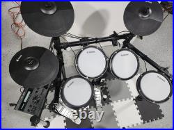 Donner DED-200 Electric Drum Set Dual Zone Snare w Throne, Headphones & Mat