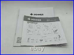 Donner DED-70 Electronic Drum Set With Quiet Mesh Pads Used