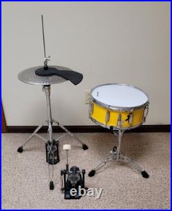 Donner Drum Set Adult with Practice Mute Pad, 5-Piece 22 inch Full Size Acoustic