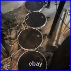 Donner Electronic Drum Kit 4 Pads Digital Set with Drum Sticks