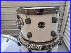 Drum Kit Shell Pack. Custom Matte White. Very Good Cond. Local Pickup