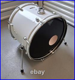 Drum Kit Shell Pack. Custom Matte White. Very Good Cond. Local Pickup