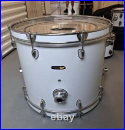 Drum Kit Shell Pack. Custom Matte White. Very Good Cond. Local Pickup