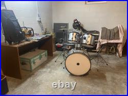 Drum Set With Many Accessories