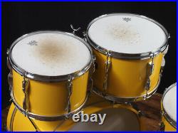 Drum Set YAMAHA YD9000R Rare mellow yellow color Recording Custom Made in Japan