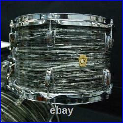Drum set Vintage Ludwig 60's Down Beat Kit 20 12 14 Black Oyster Rare item