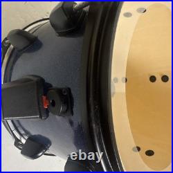 Drum set blue Gammon Percussion kit (kick 20/ Toms 18/ 16/ 14)