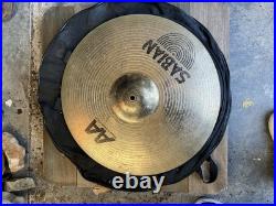 Drums, Set Of 6 Cymbals, Brand Name Sabian, Paiste, Zildjian, 2 Are High Hats