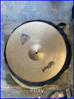 Drums, Set Of 6 Cymbals, Brand Name Sabian, Paiste, Zildjian, 2 Are High Hats