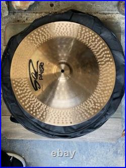 Drums, Set Of 6 Cymbals, Brand Name Sabian, Paiste, Zildjian, 2 Are High Hats