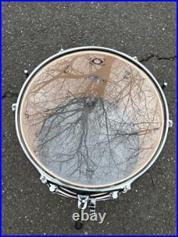 Drumset Drumcraft Drum Craft Bass Drum Transparent Red 22 Inches