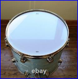 Dw Collector's Contemporary Classic Pale Blue Oyster Drum Set