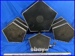 Dynacord 8 Piece RARE 80s Early Electronic Drum Set Kit Toms Bass VTG Pads Seven