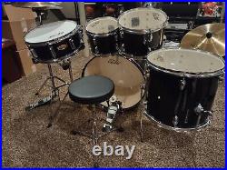 EASTAR Drum Set 22 5 Piece Full Size Drum Kit Junior Hardly Used