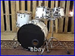Eames 2004 Birch Natural Tone Drumset White Marine Pearl wrap Pearl Hardware