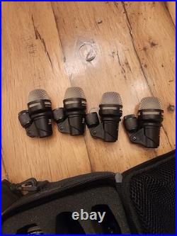 Equation Audio Drum 6 Mic Set DM. 104. SLF, DMI. 101 DMI102S Supercardioid TESTED
