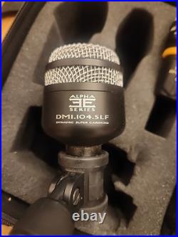 Equation Audio Drum 6 Mic Set DM. 104. SLF, DMI. 101 DMI102S Supercardioid TESTED