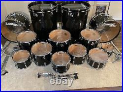 Eric Carr Of KISS Ludwig Personal Drum Set 1989 HITS Cannon 24x32 Bass Drums COA