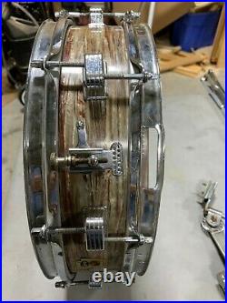 Extremely Rare 1960 Ludwig Pink Oyster Drum Set No Reserve